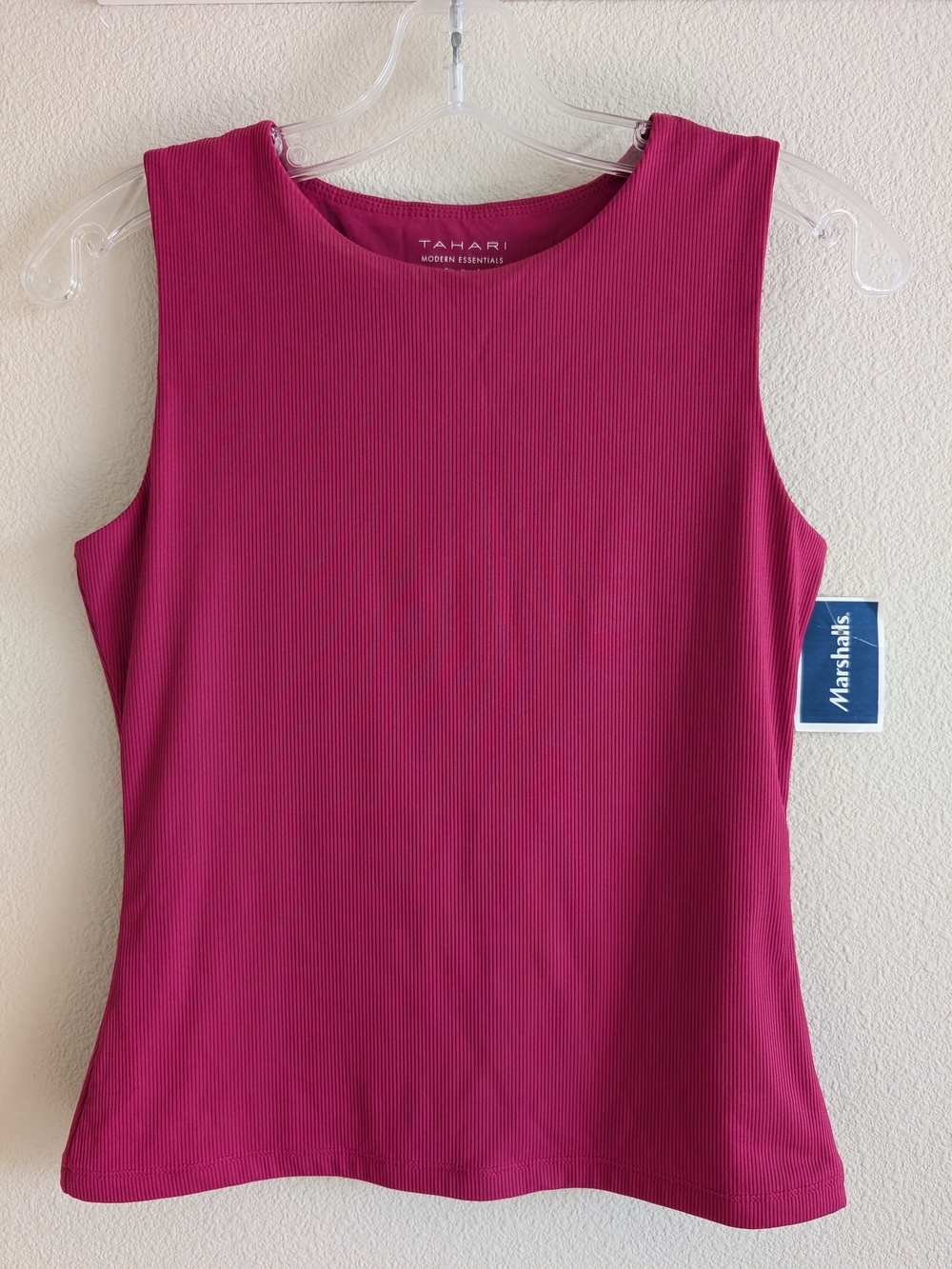 Tahari Modern Essentials Ribbed Tank Top XS NEW